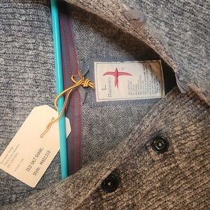 Relwen Gray Shawl Old Salt Sweater